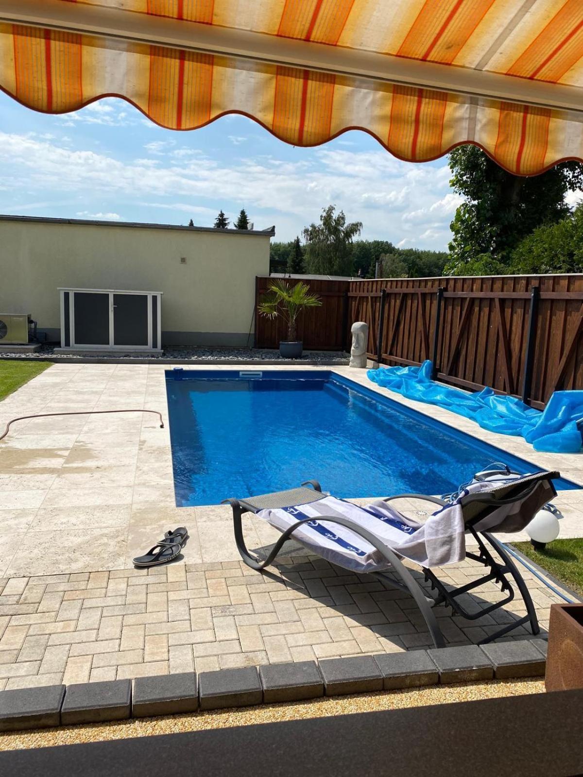 H&W Bungalow Am See Барлебен Екстериор снимка